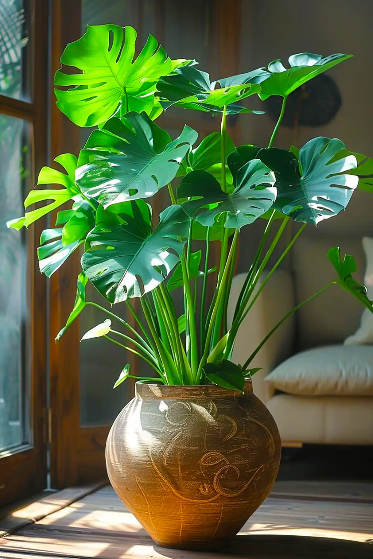 گلدون گل طبیعی شیک