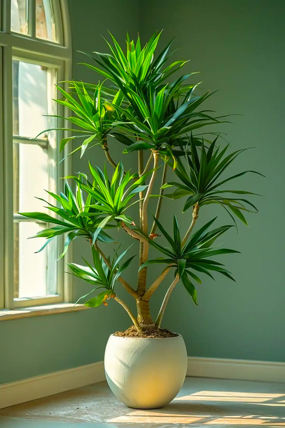 گلدون گل طبیعی شیک