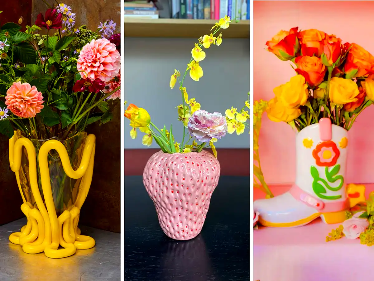 گلدون های بامزه دکوری