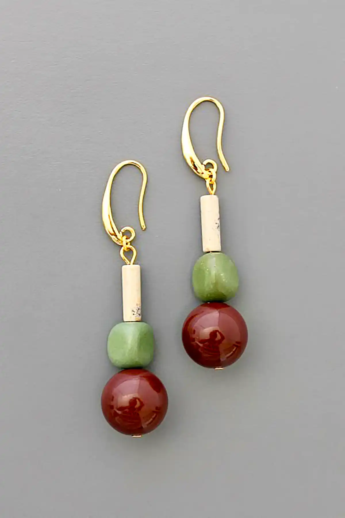 گوشواره استیل دستساز