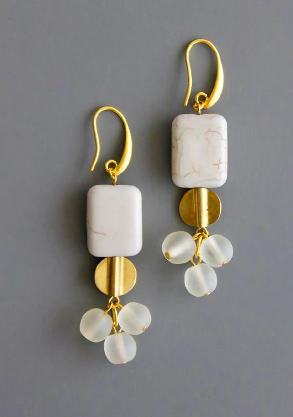 گوشواره استیل دستساز