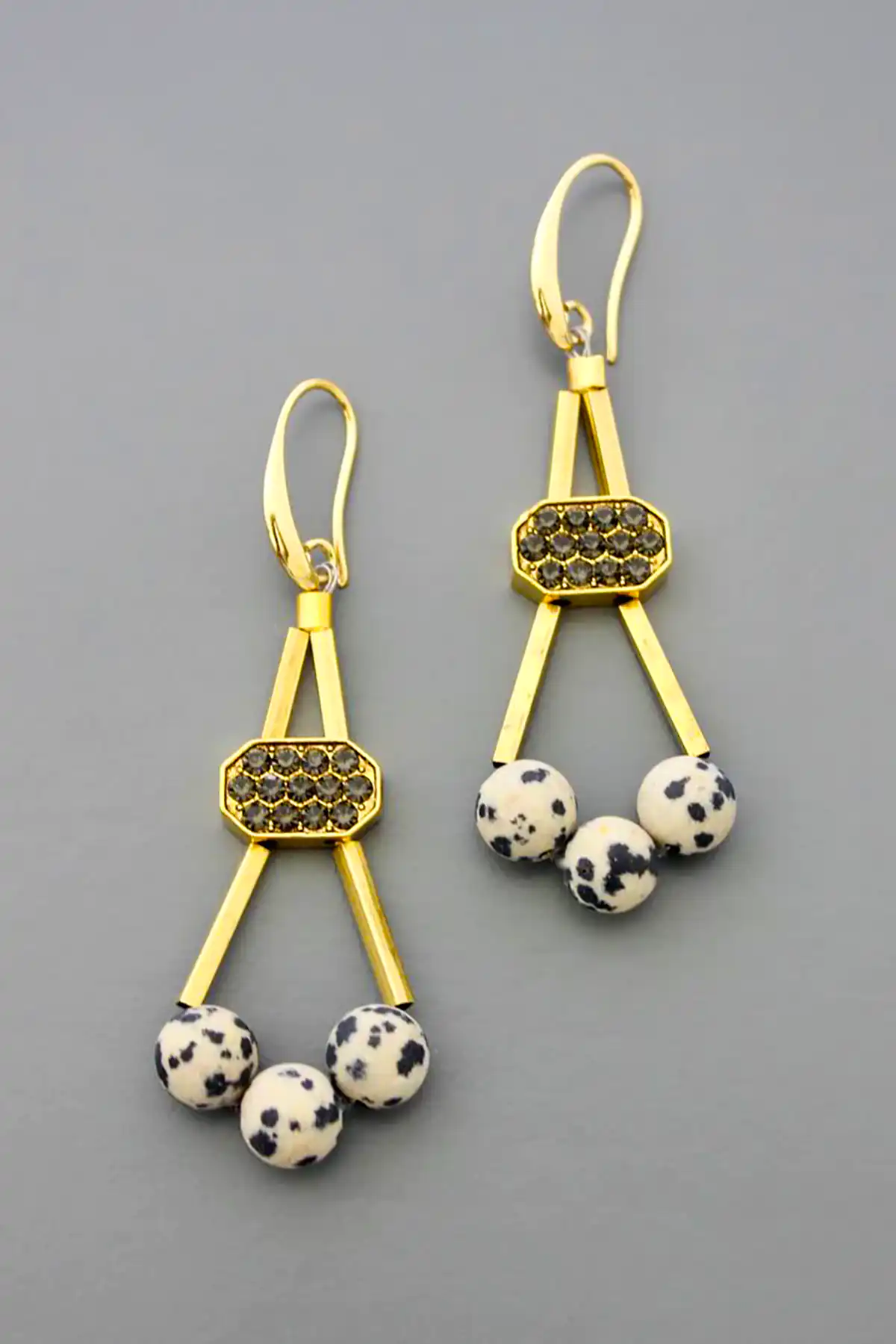 گوشواره استیل دستساز