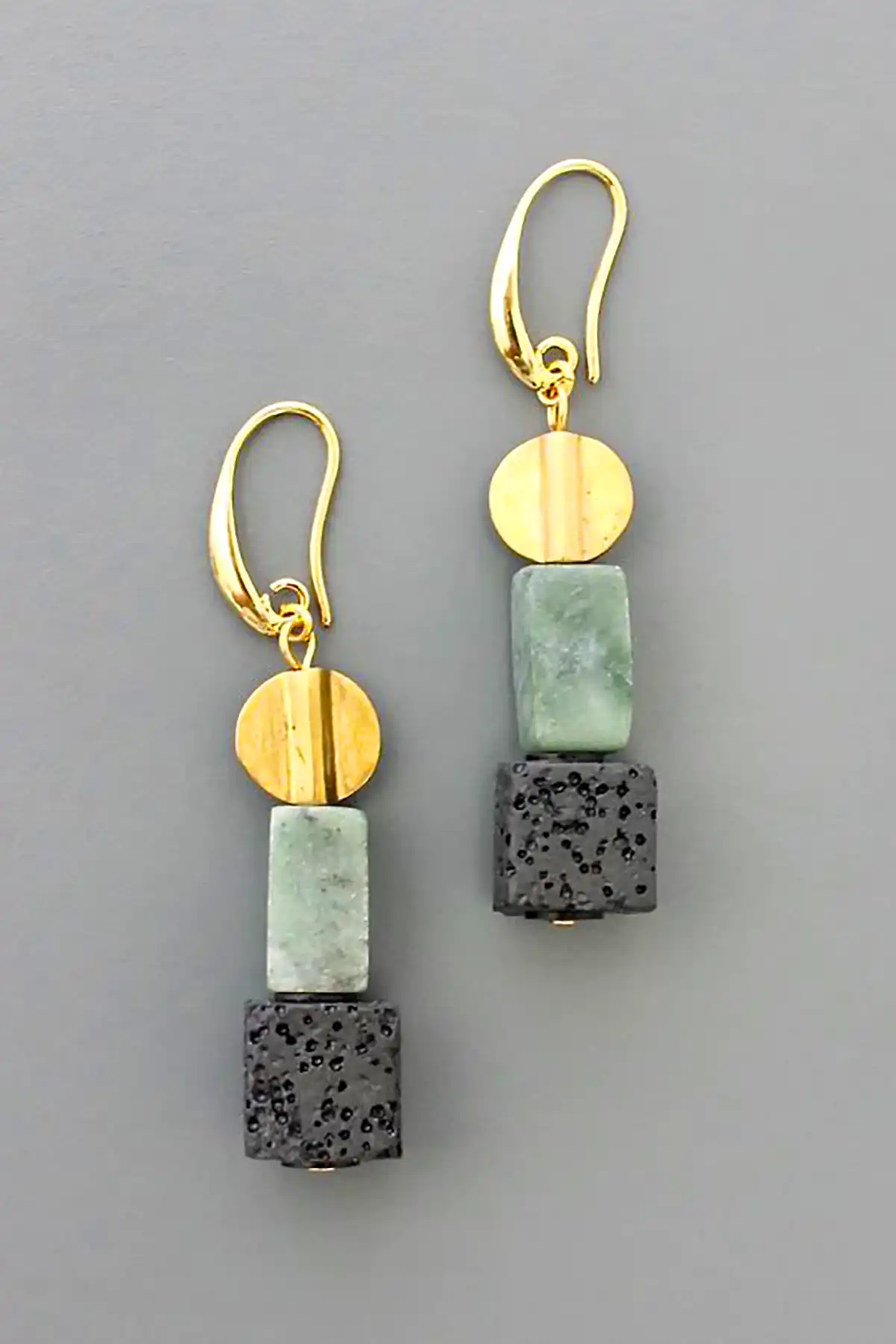 گوشواره استیل دستساز