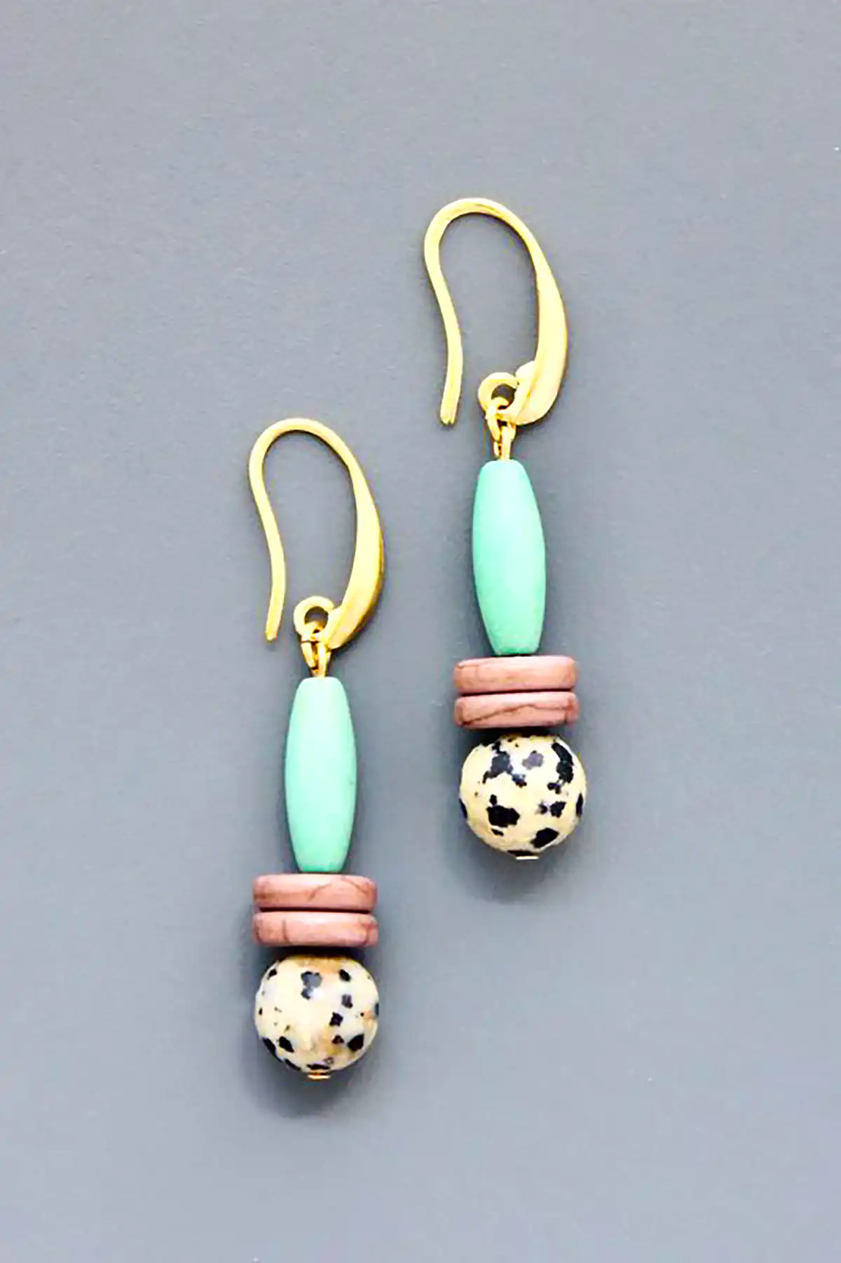 گوشواره استیل دستساز