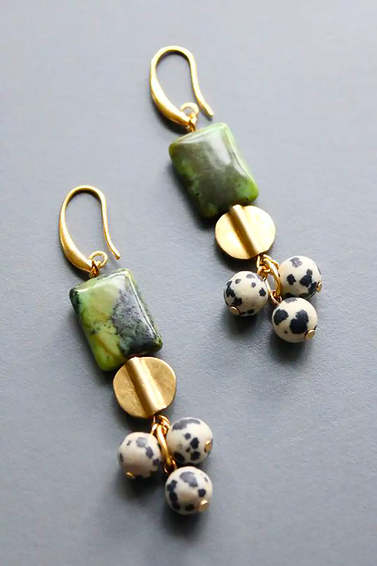 گوشواره استیل دستساز