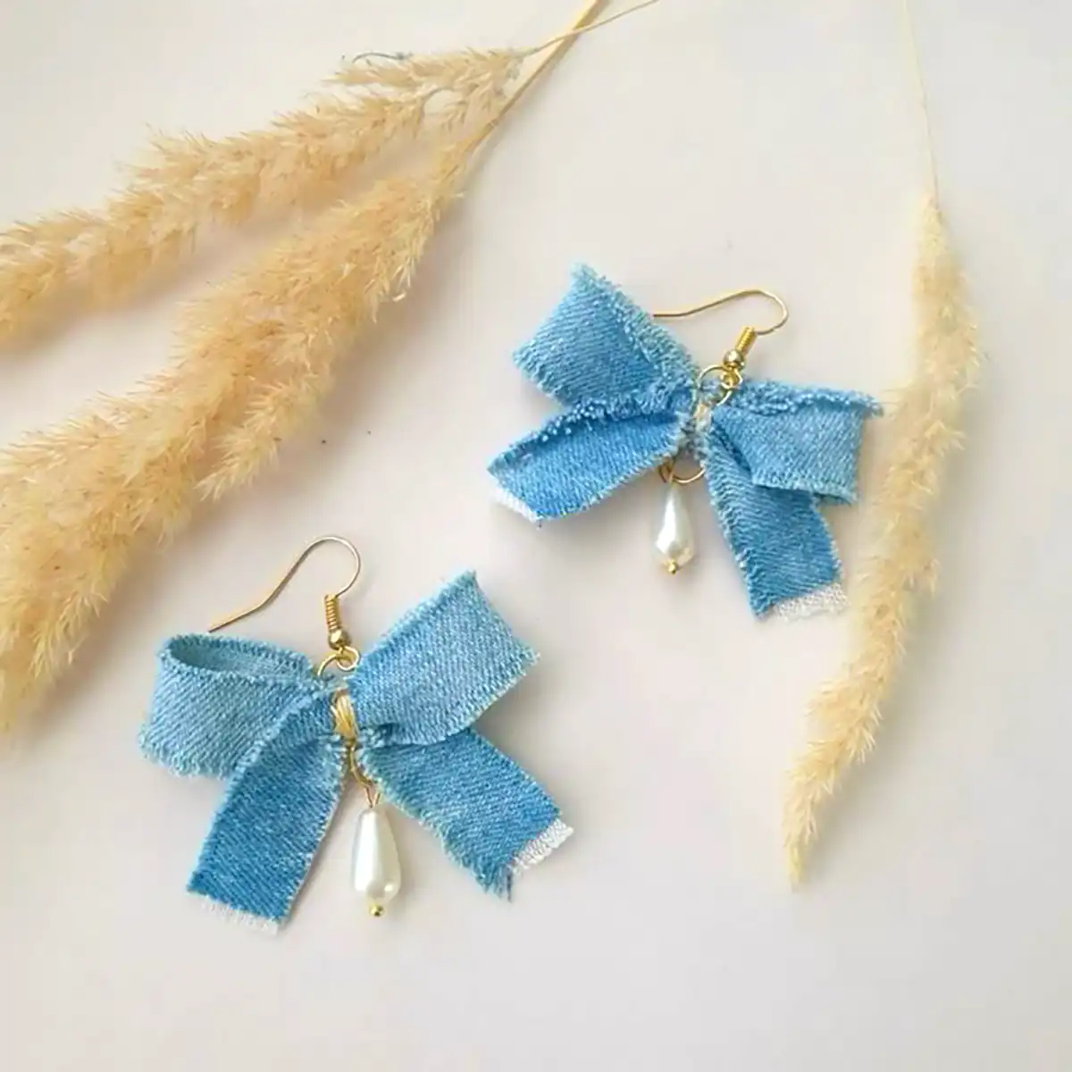 گوشواره خلاقانه جین