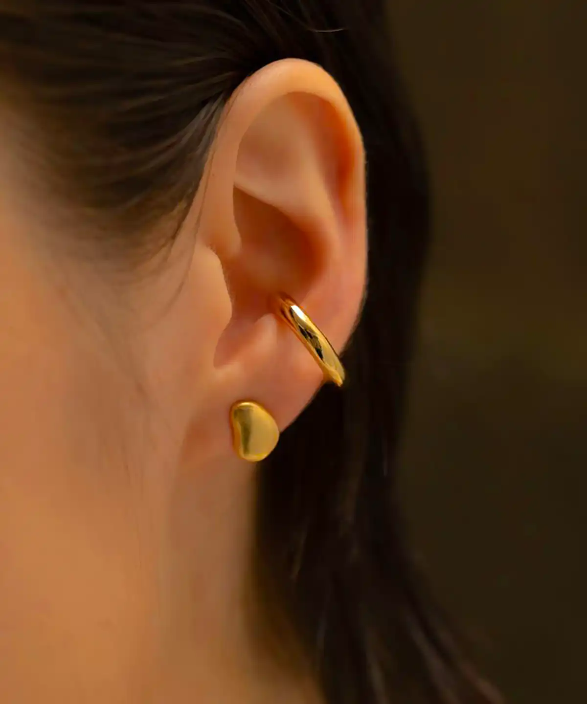 گوشواره طلا حلقه ای