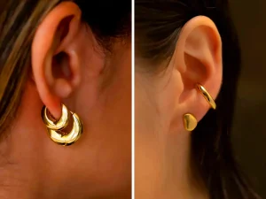 گوشواره طلا حلقه ای