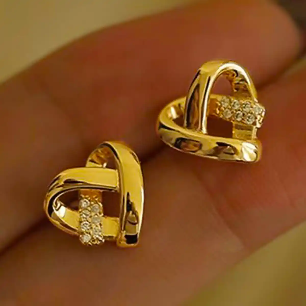 گوشواره قلبی ترند شیک