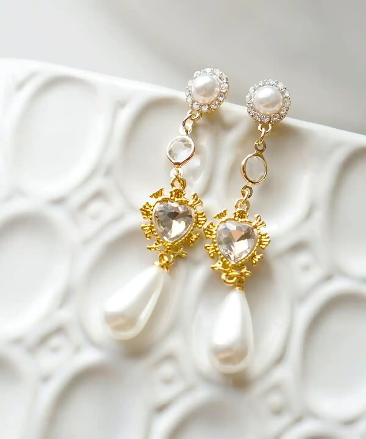 گوشواره قلبی ترند شیک