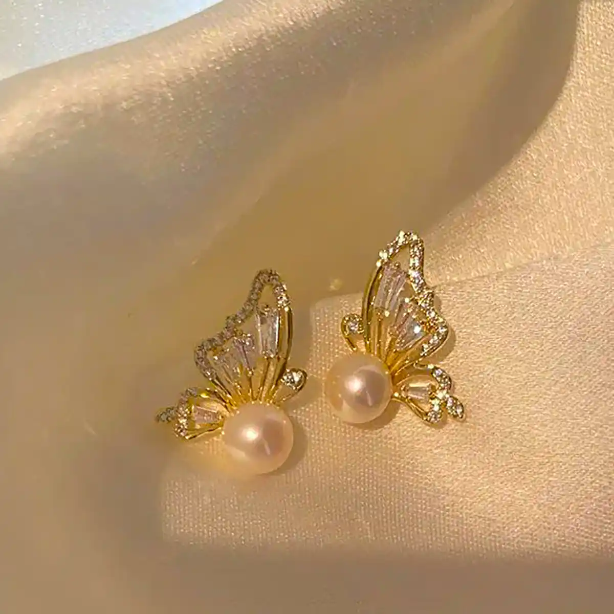 گوشواره صدفی ترند زیبا