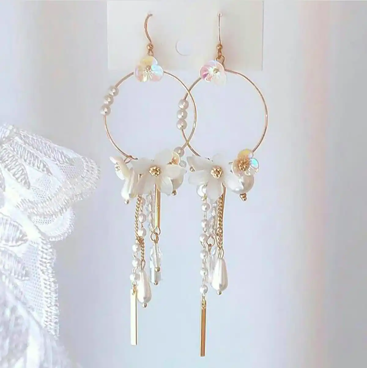 گوشواره ترند زیبا دخترانه