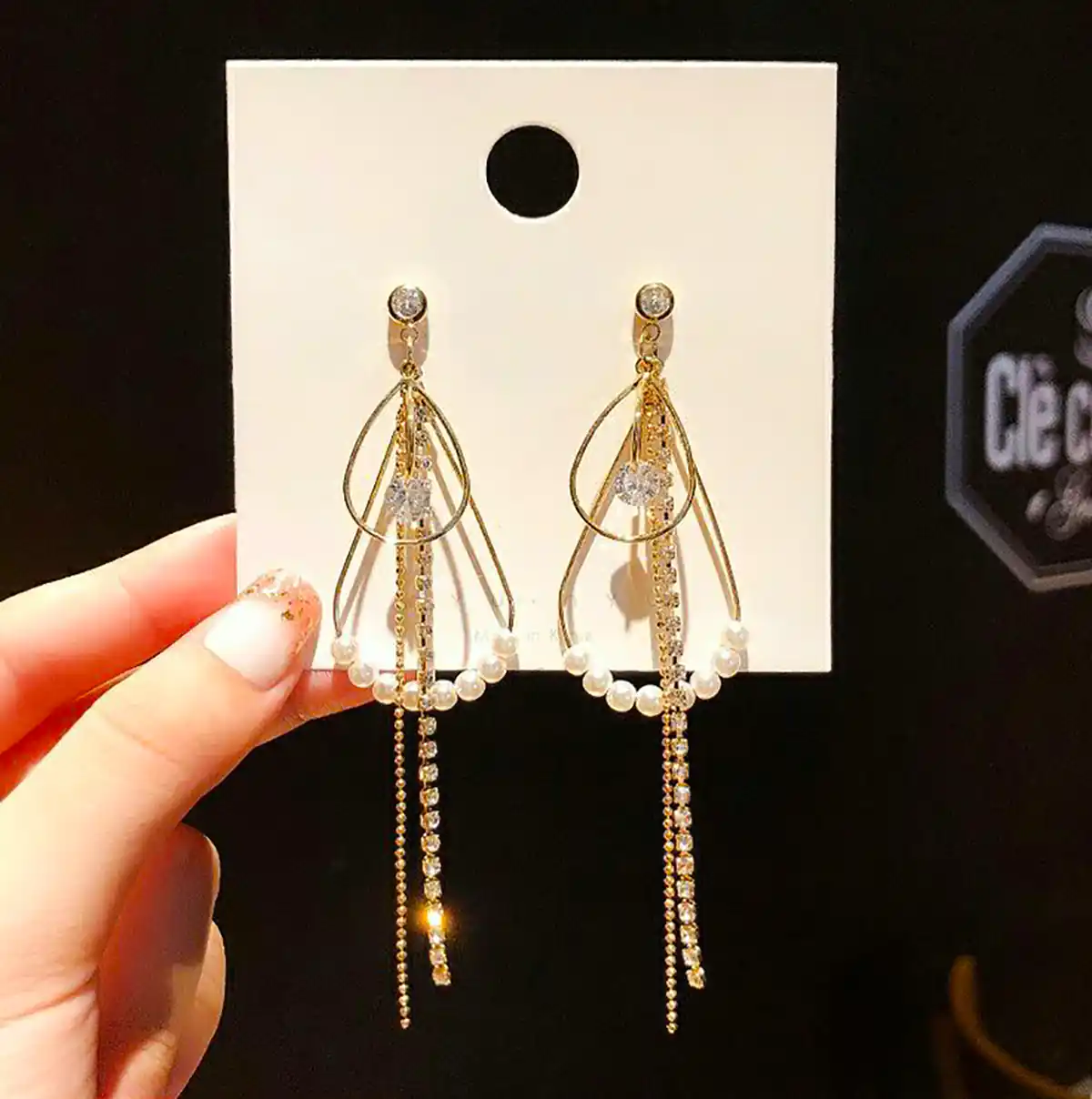 گوشواره ترند زیبا دخترانه