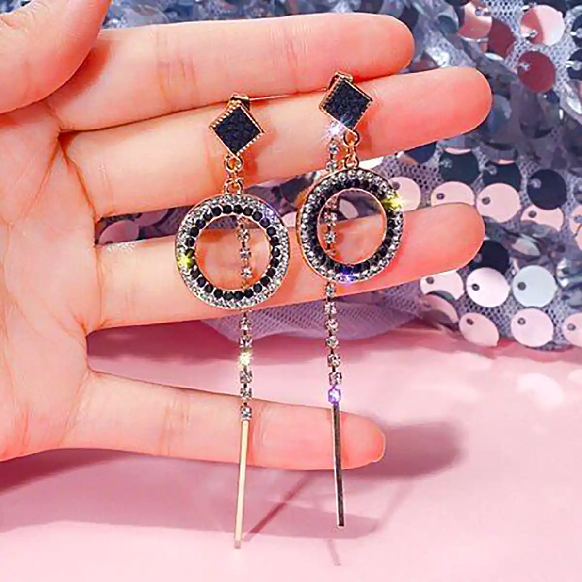 گوشواره ترند زیبا دخترانه