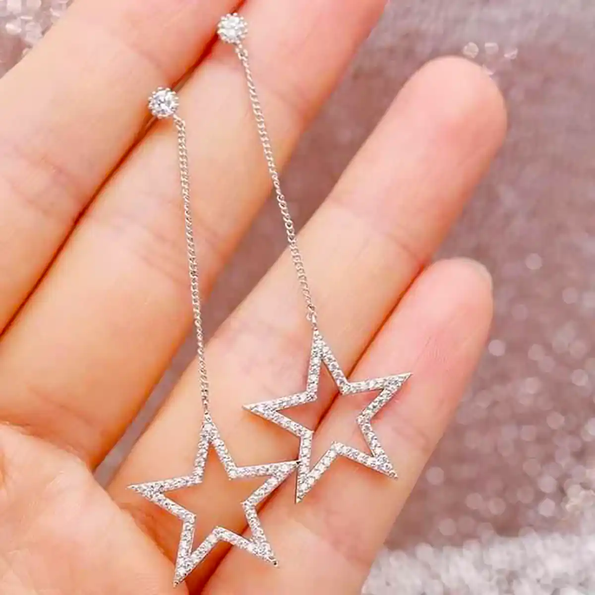 گوشواره ترند زیبا دخترانه