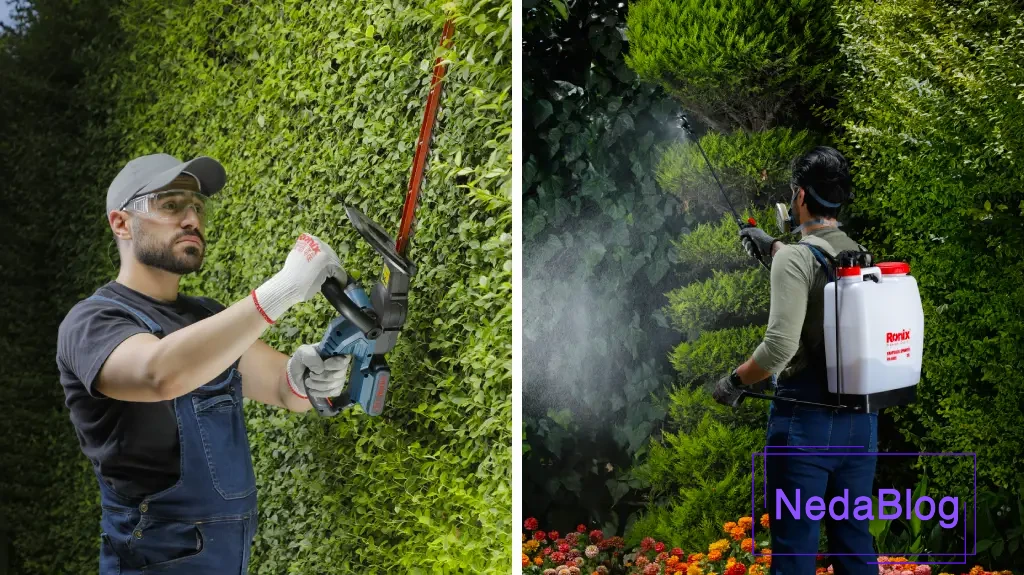 ابزار باغبانی دستی یا شارژی؟ | مقایسه مزایا و زمان تعویض