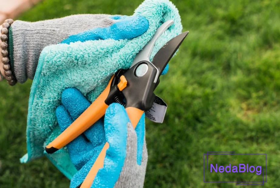 نحوه تمیزکردن ابزار باغبانی