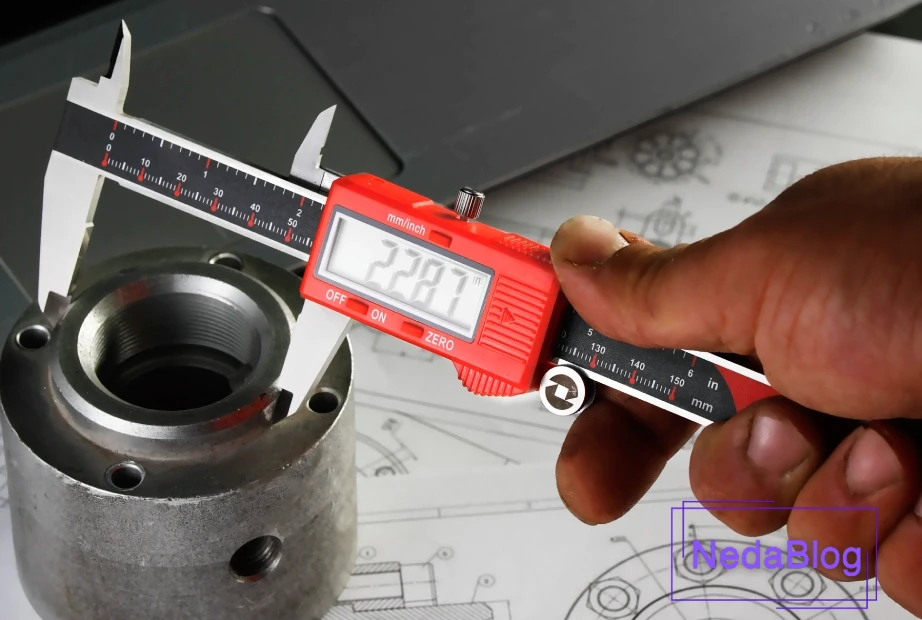 نحوه استفاده از کولیس