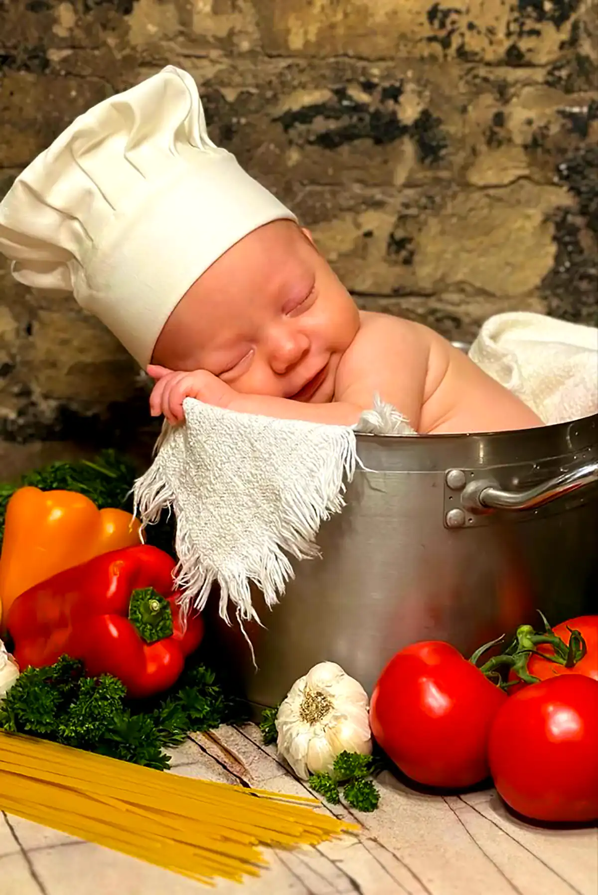 ایده عکاسی آتلیه ای نوزاد در خانه