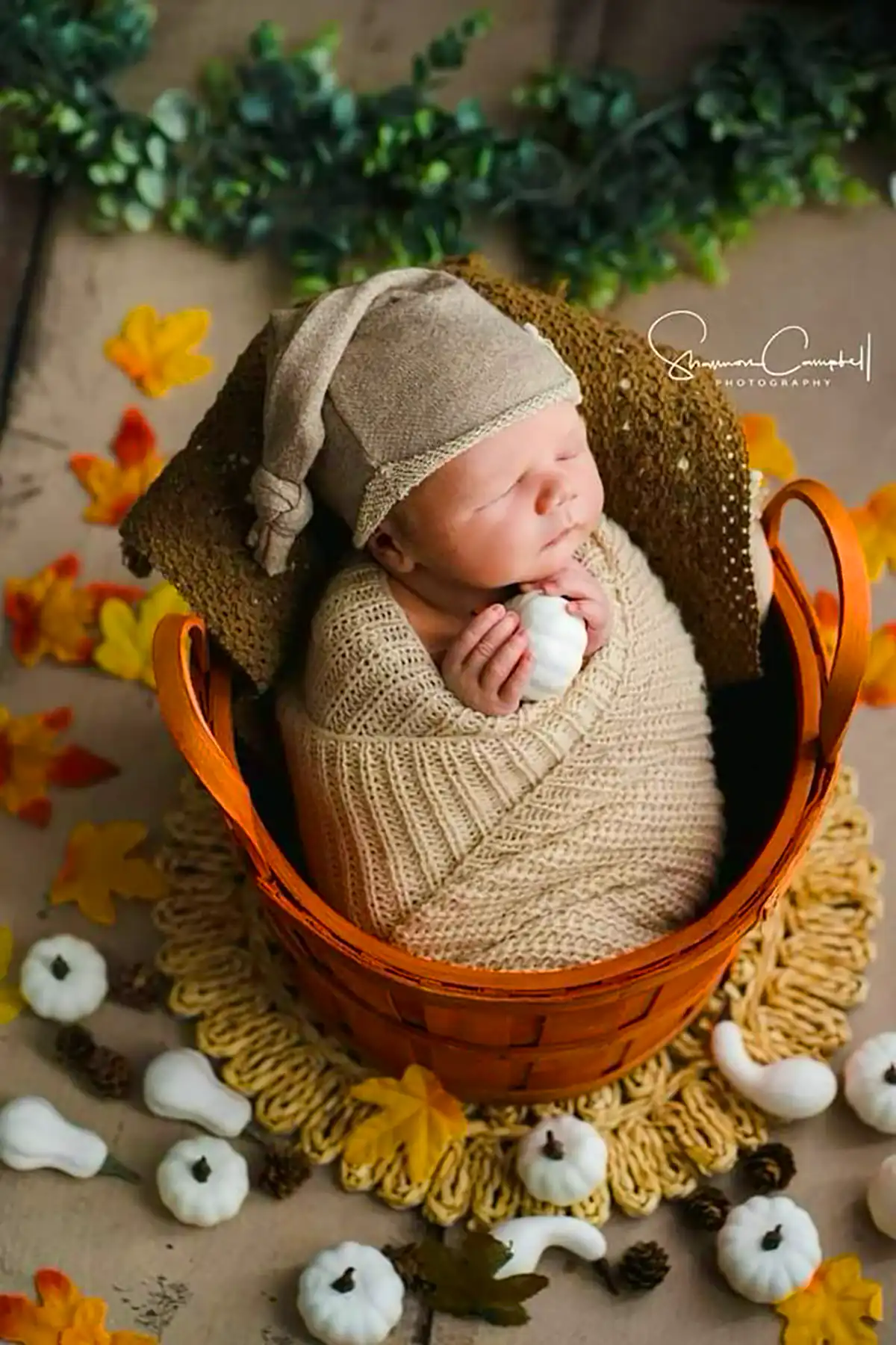 ایده عکاسی آتلیه ای نوزاد در خانه