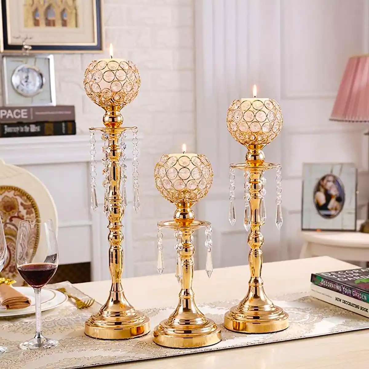 جا شمعی پایه دار جذاب