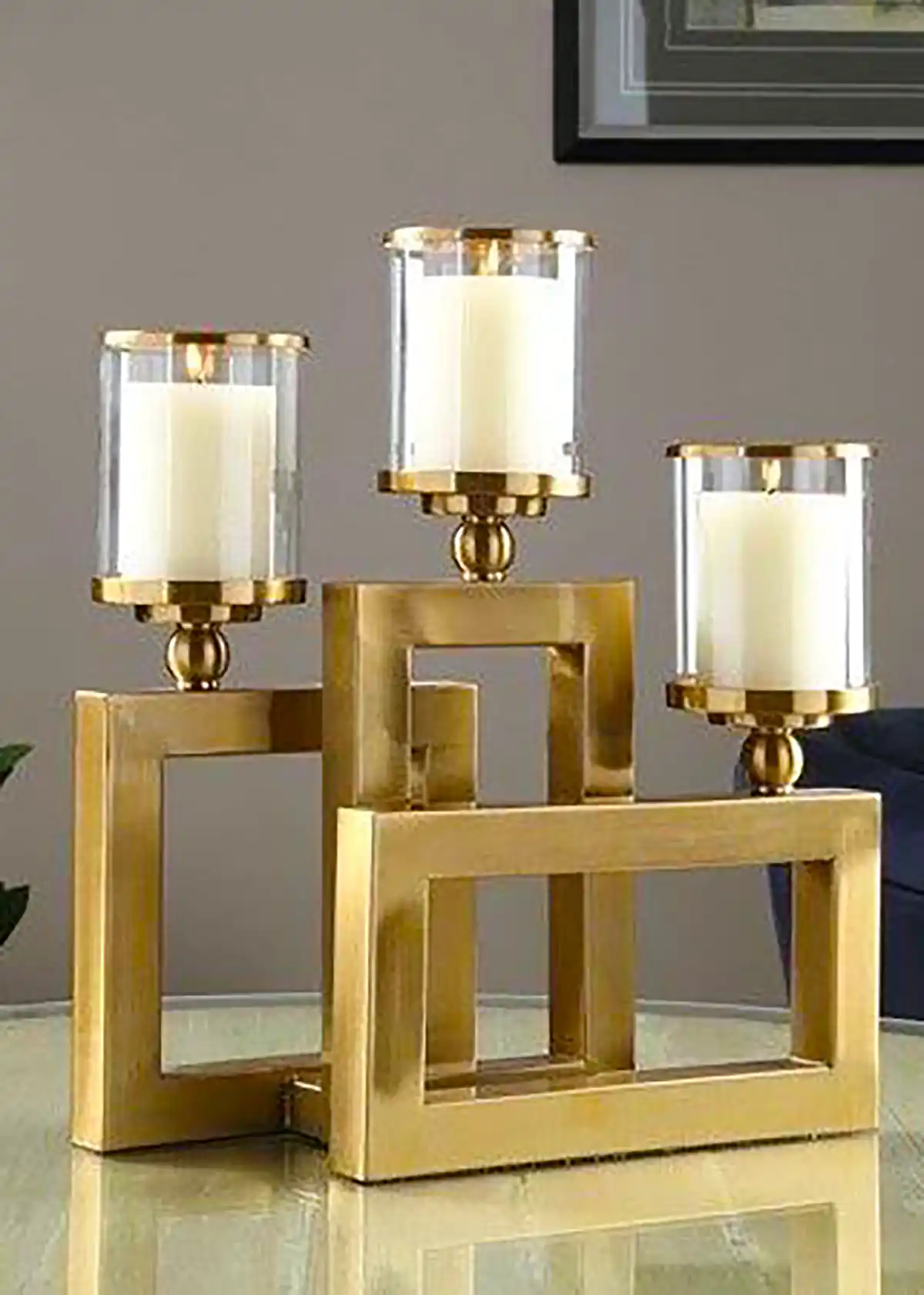 جا شمعی پایه دار جذاب