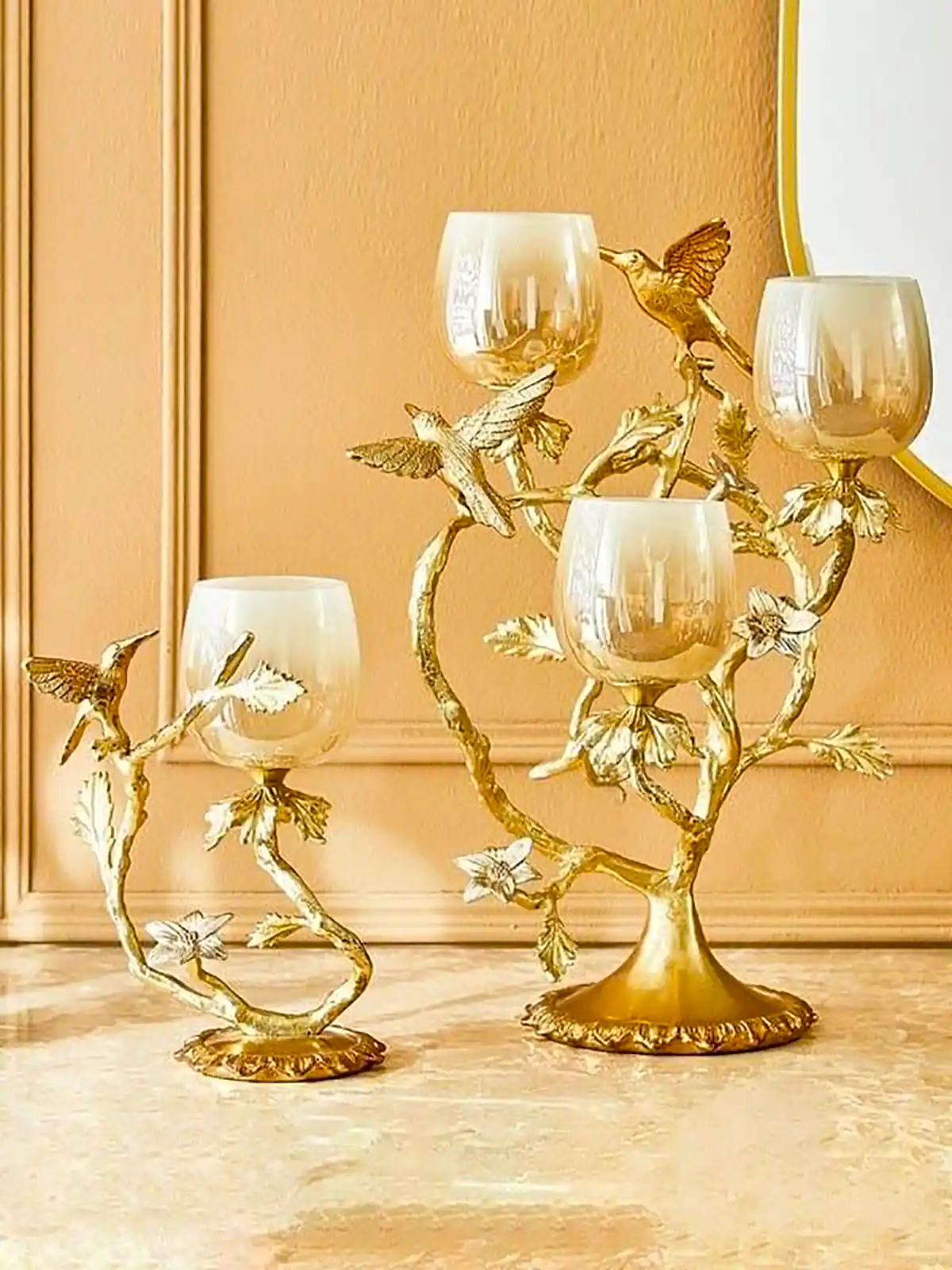 جا شمعی پایه دار جذاب