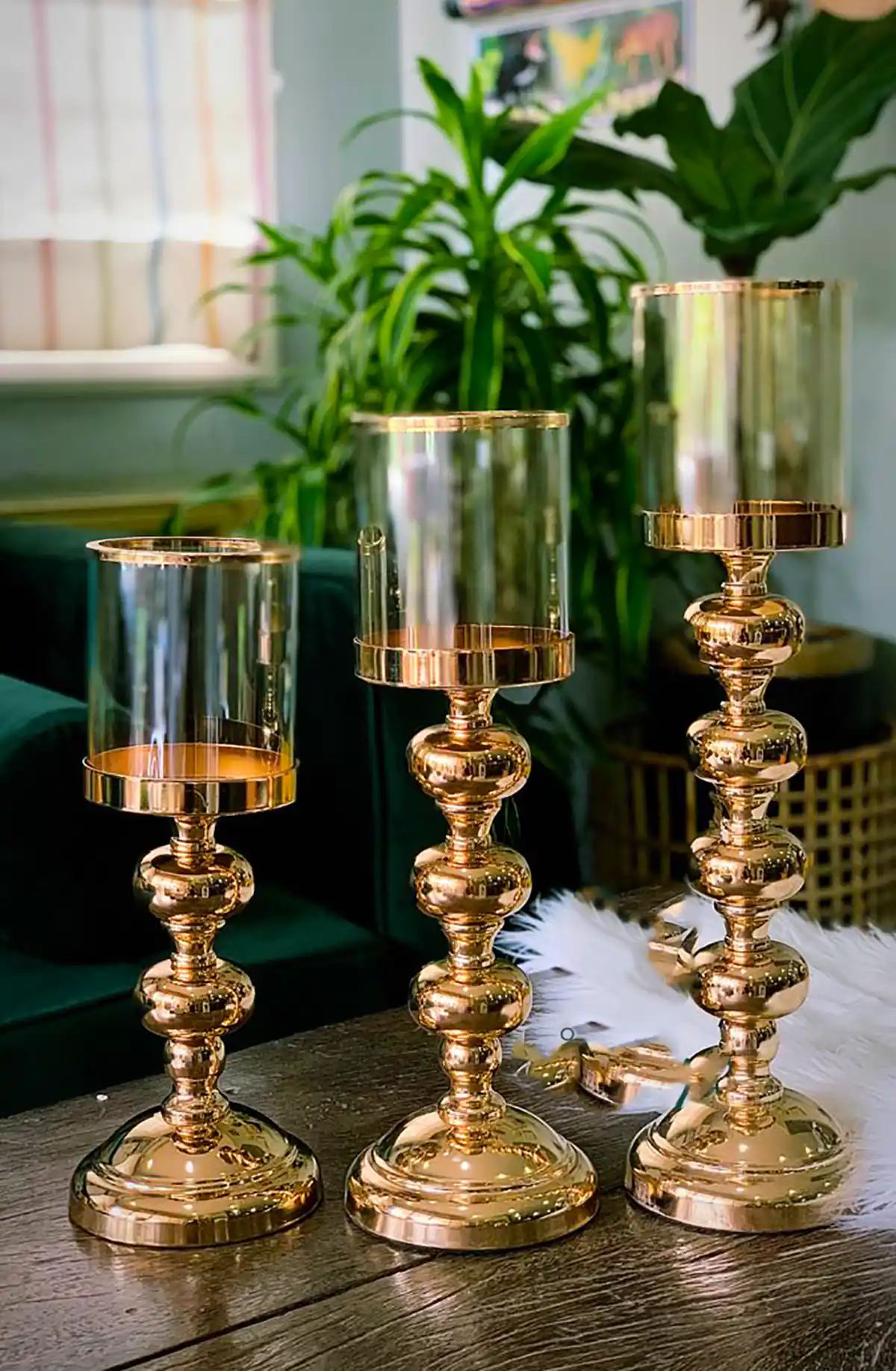 جا شمعی پایه دار جذاب