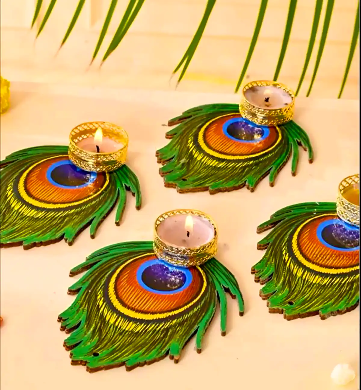 جا شمعی ماندالا تزئینی