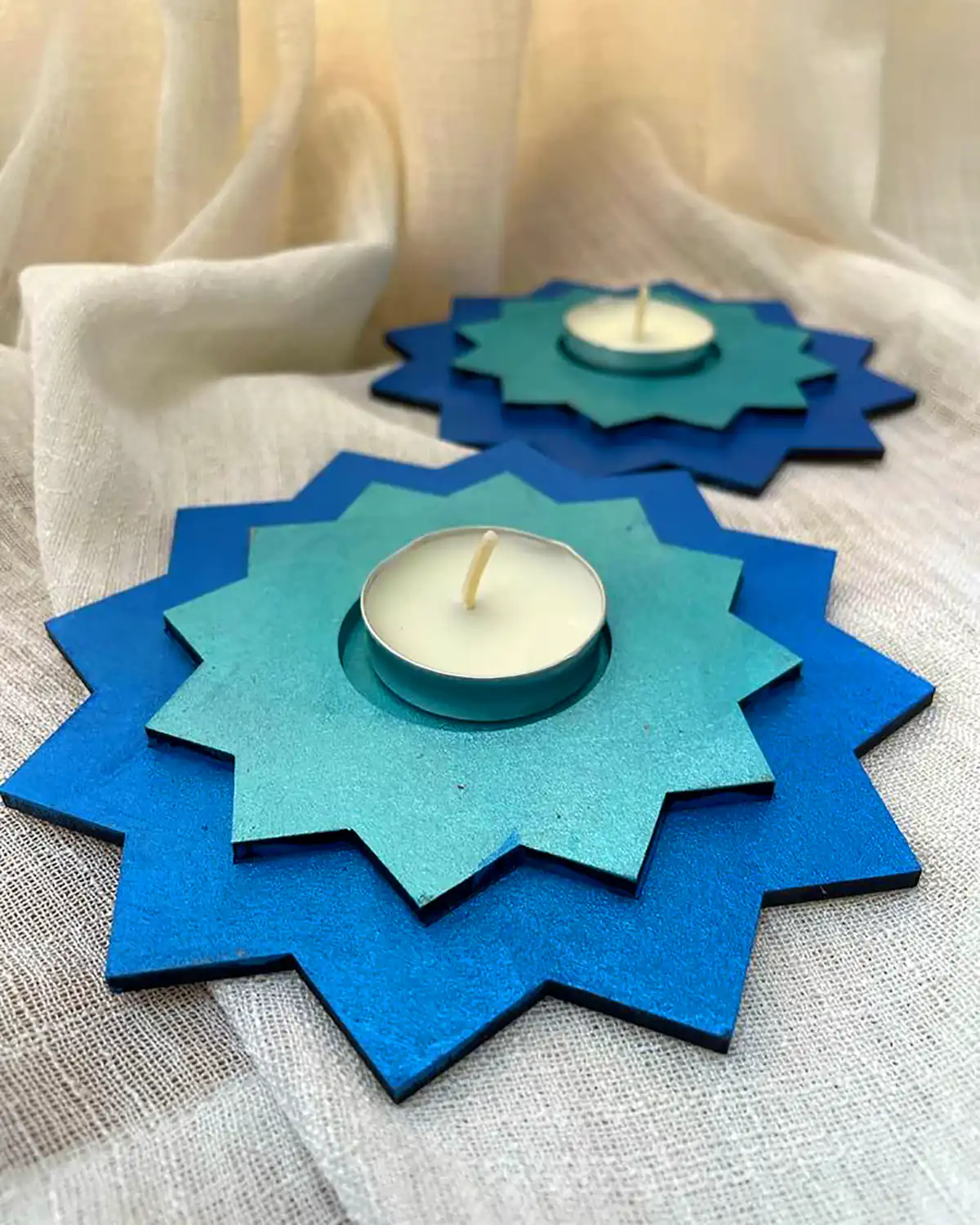 جا شمعی ماندالا تزئینی