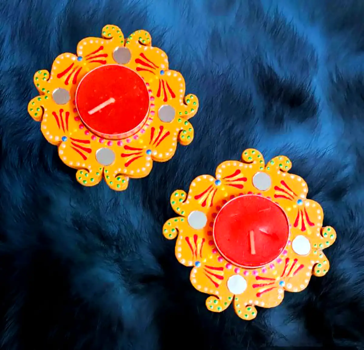 جا شمعی ماندالا تزئینی