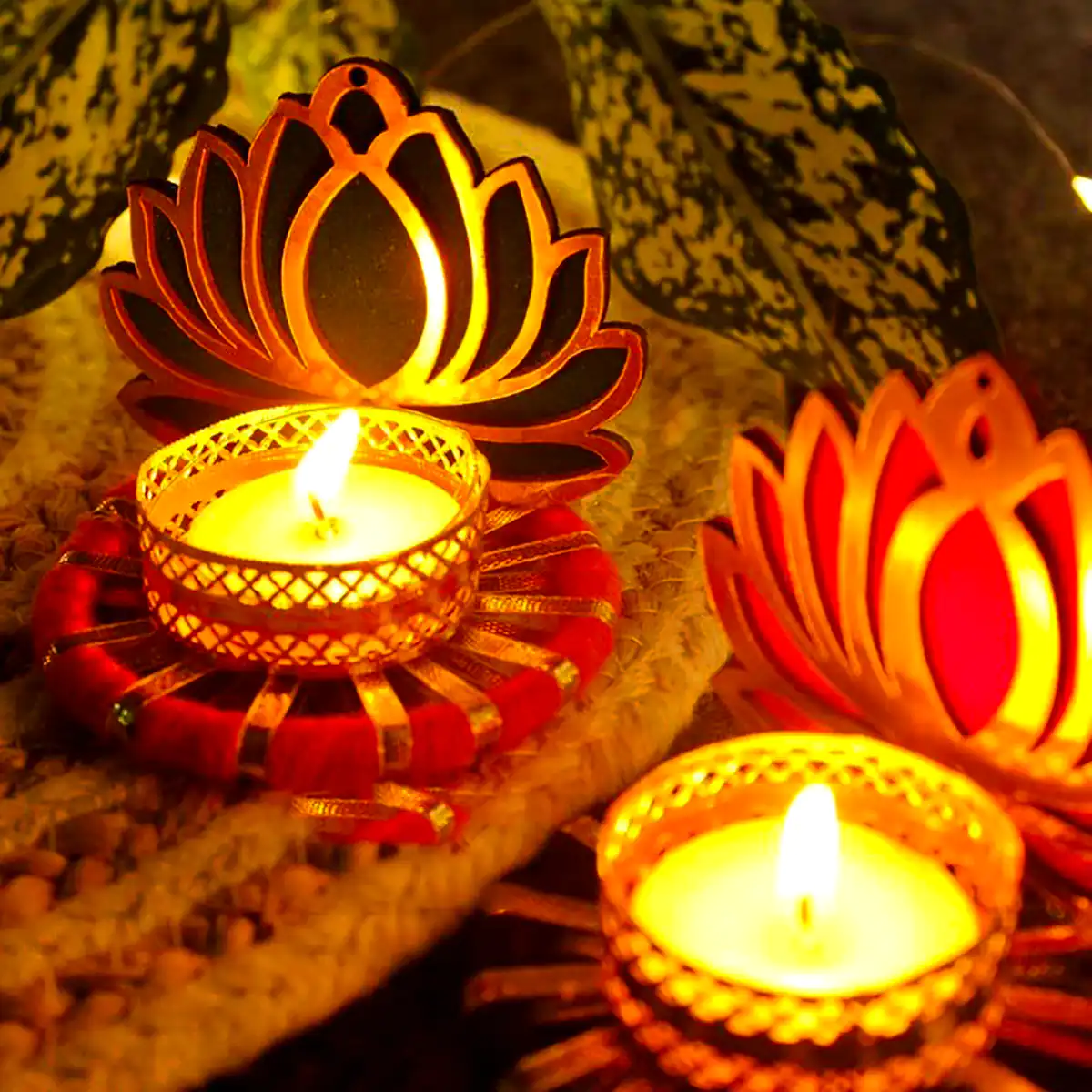 جا شمعی ماندالا تزئینی