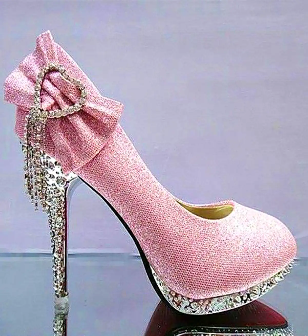 کفش عروسکی صورتی