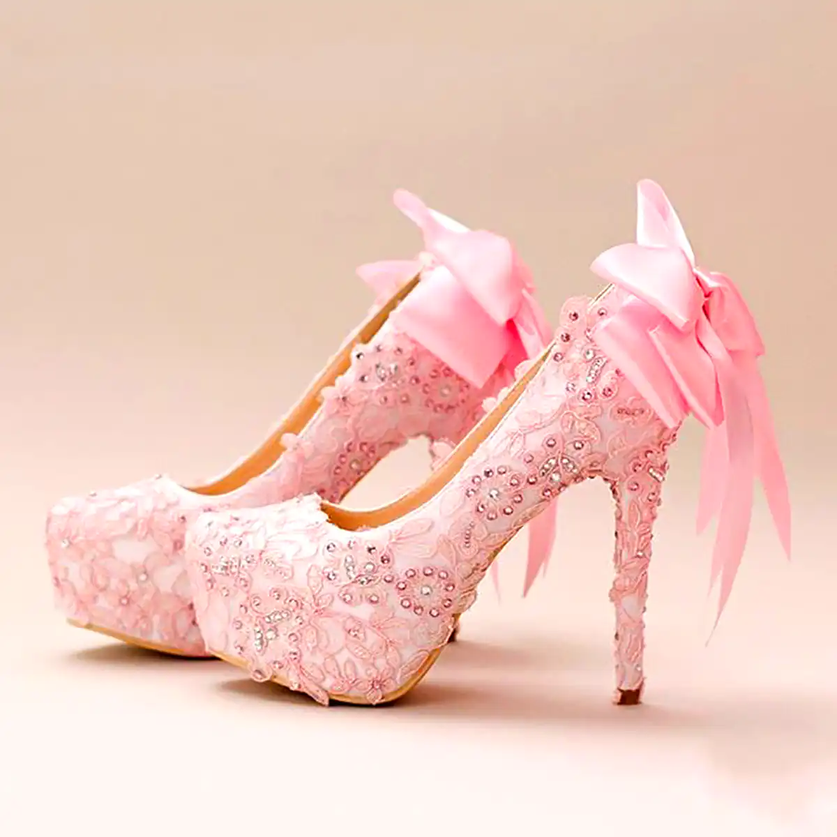 کفش عروسکی صورتی