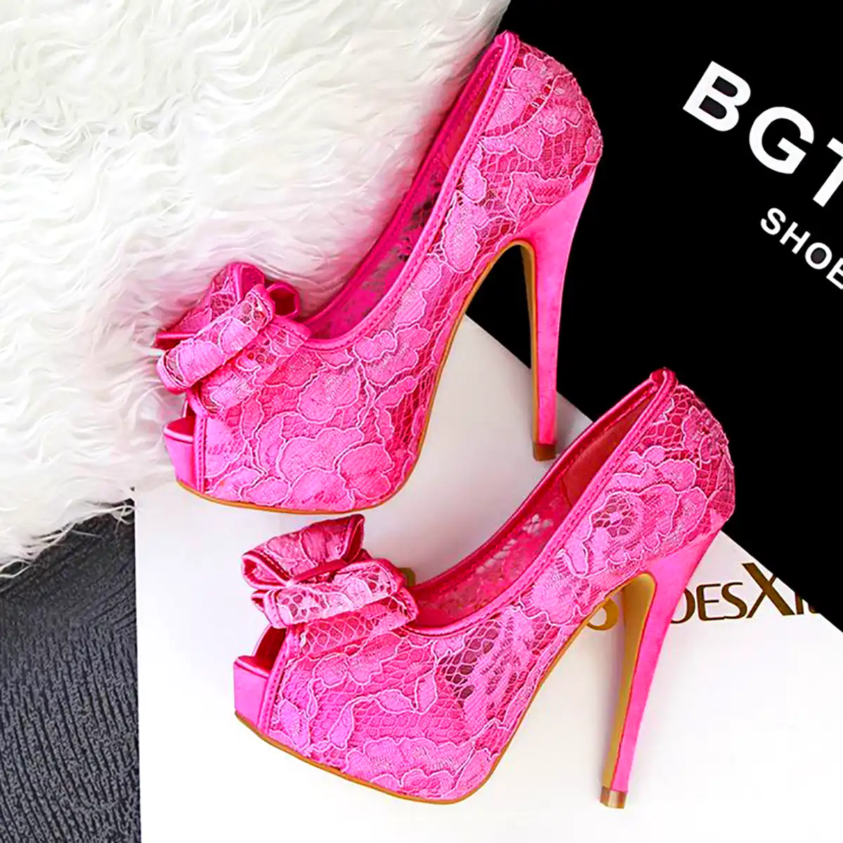 کفش عروسکی صورتی