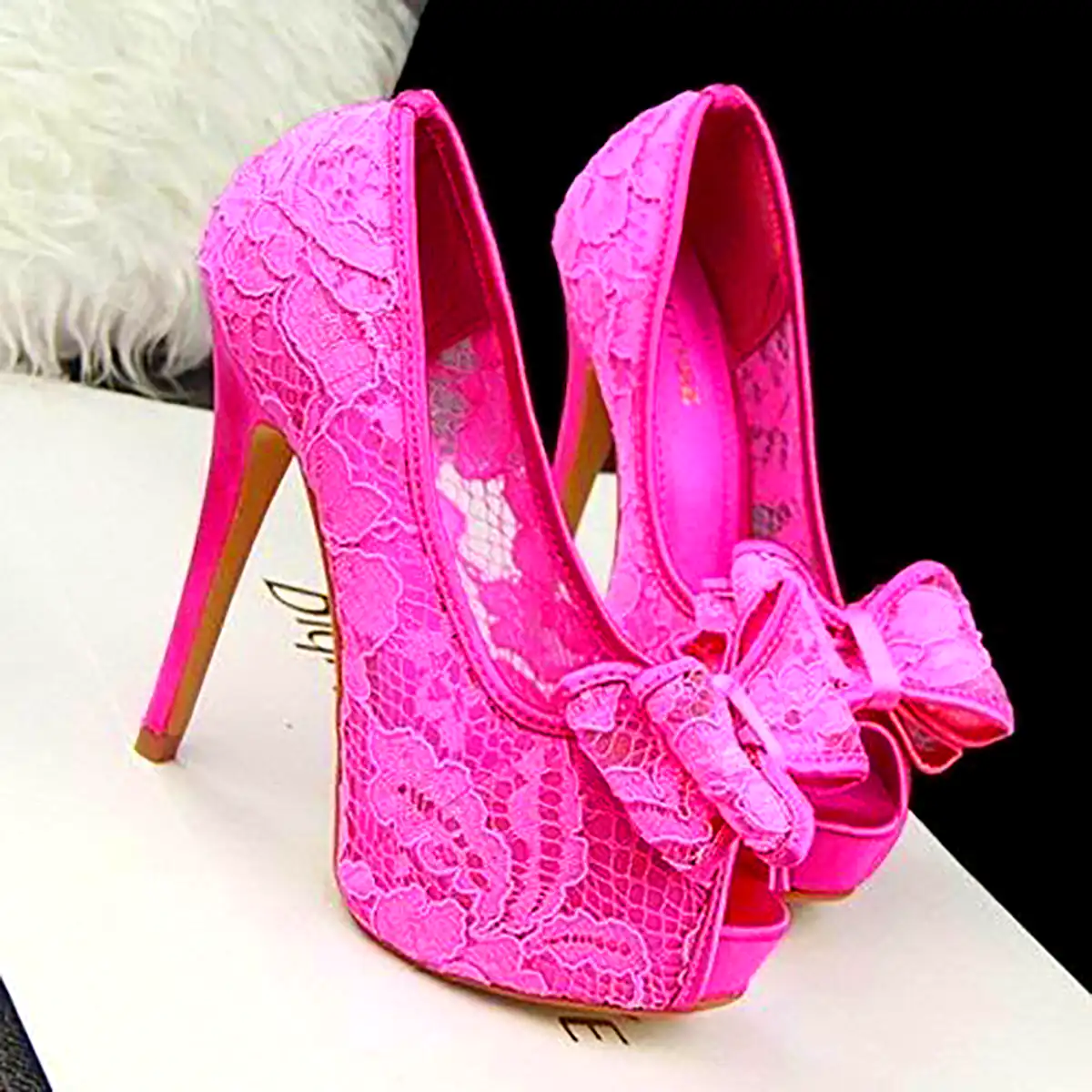 کفش عروسکی صورتی