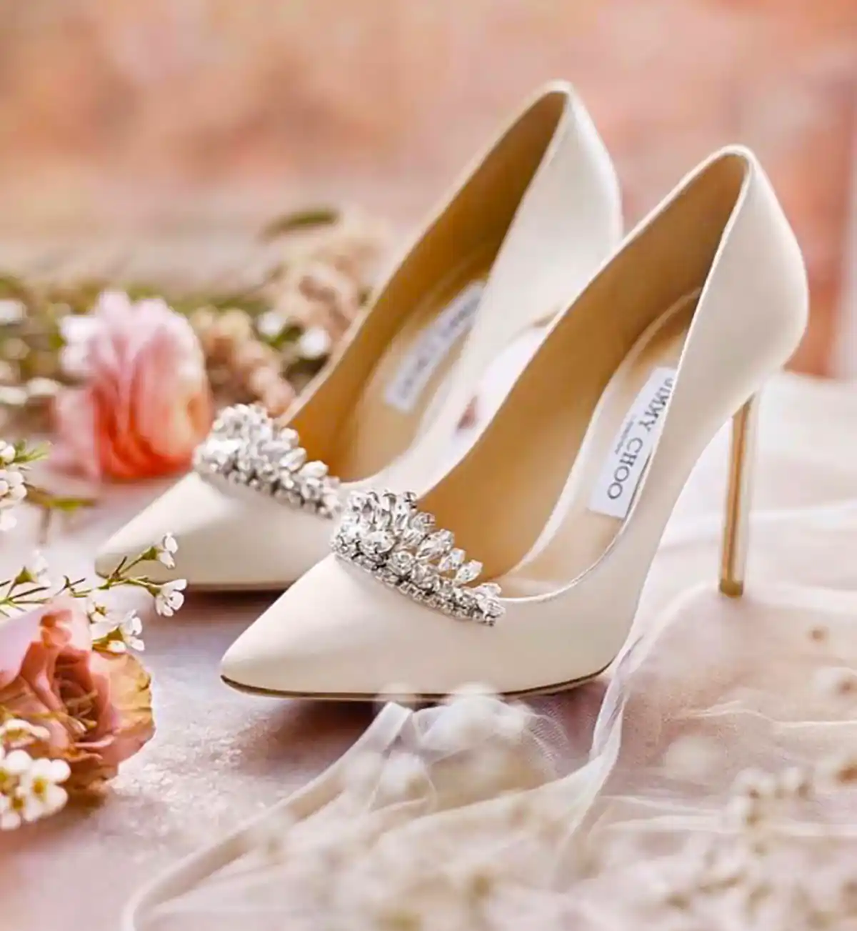 کفش مجلسی سفید شیک