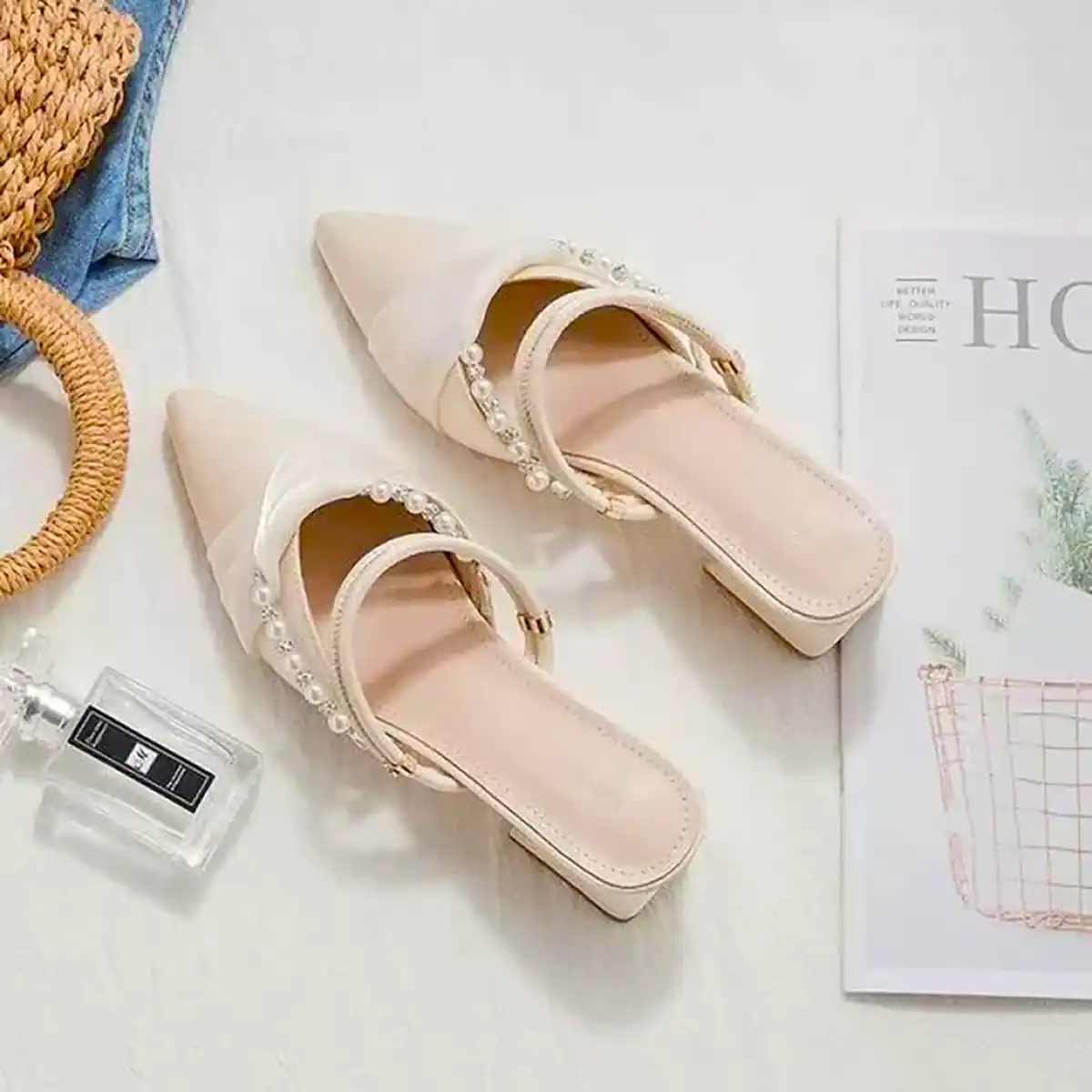 کفش مجلسی سفید