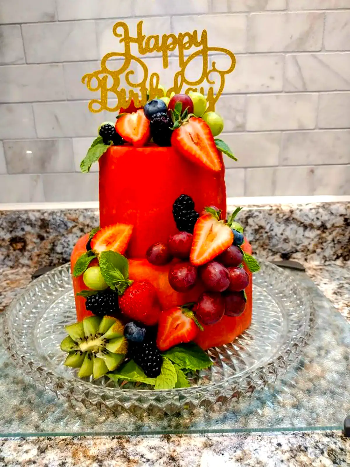 کیک هندوانه ای خوشمزه