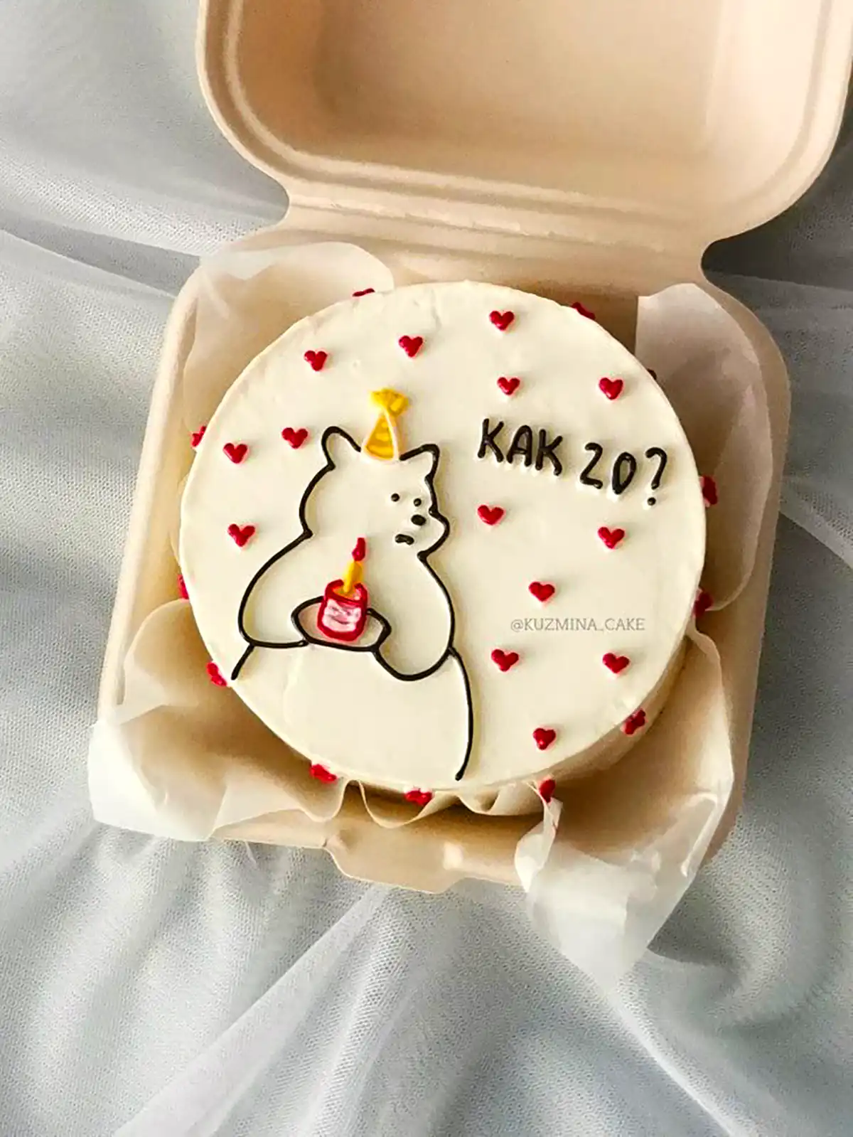 کیک طرح میقولی ؟