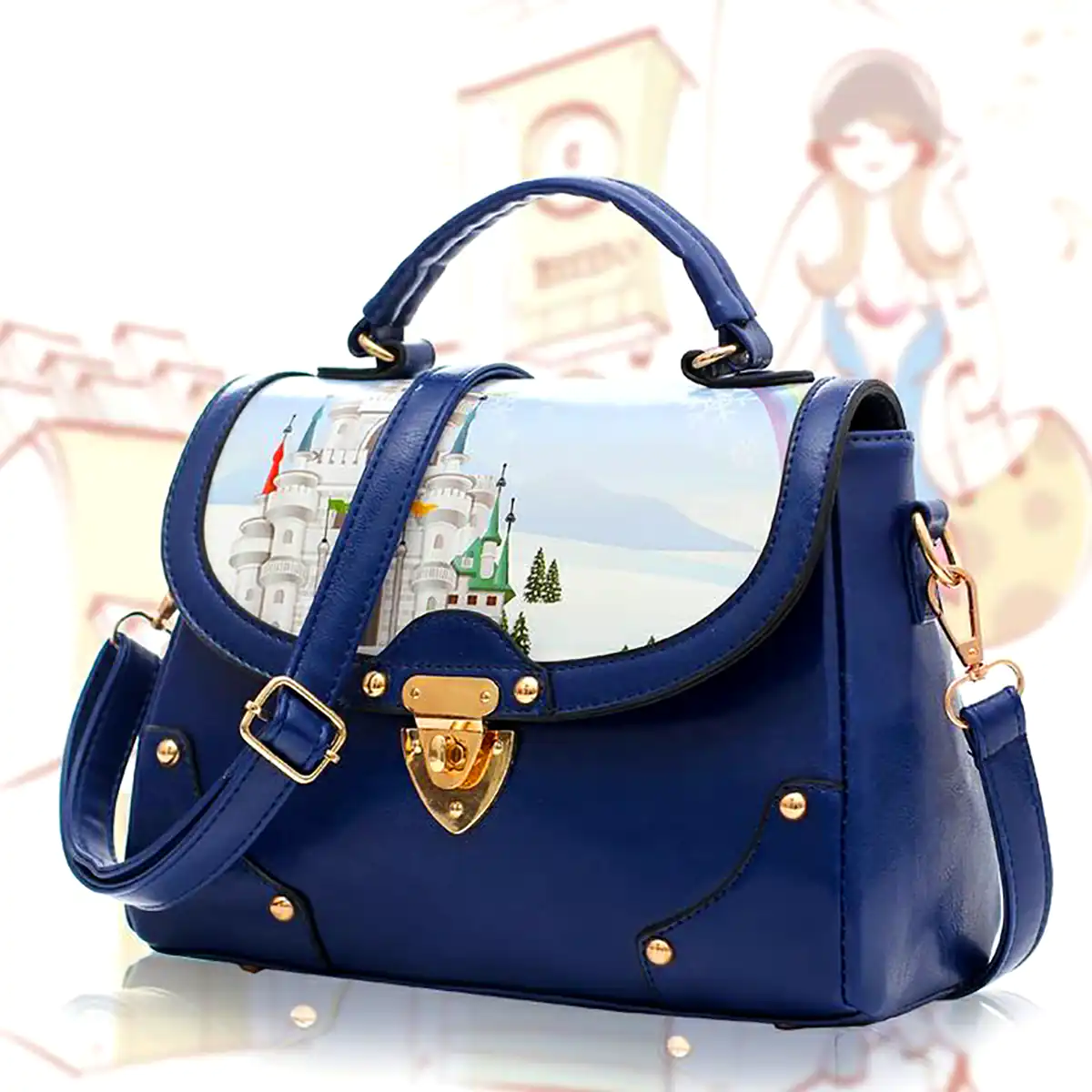 کیف دستی سرمه ای