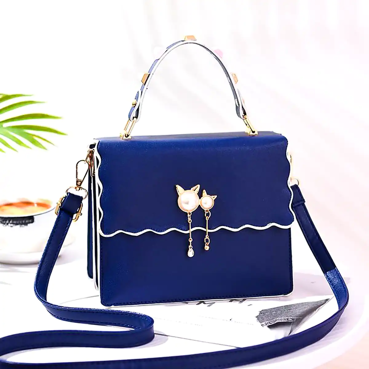 کیف دستی سرمه ای