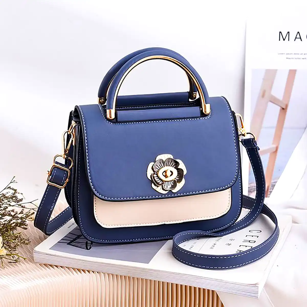 کیف دستی سرمه ای