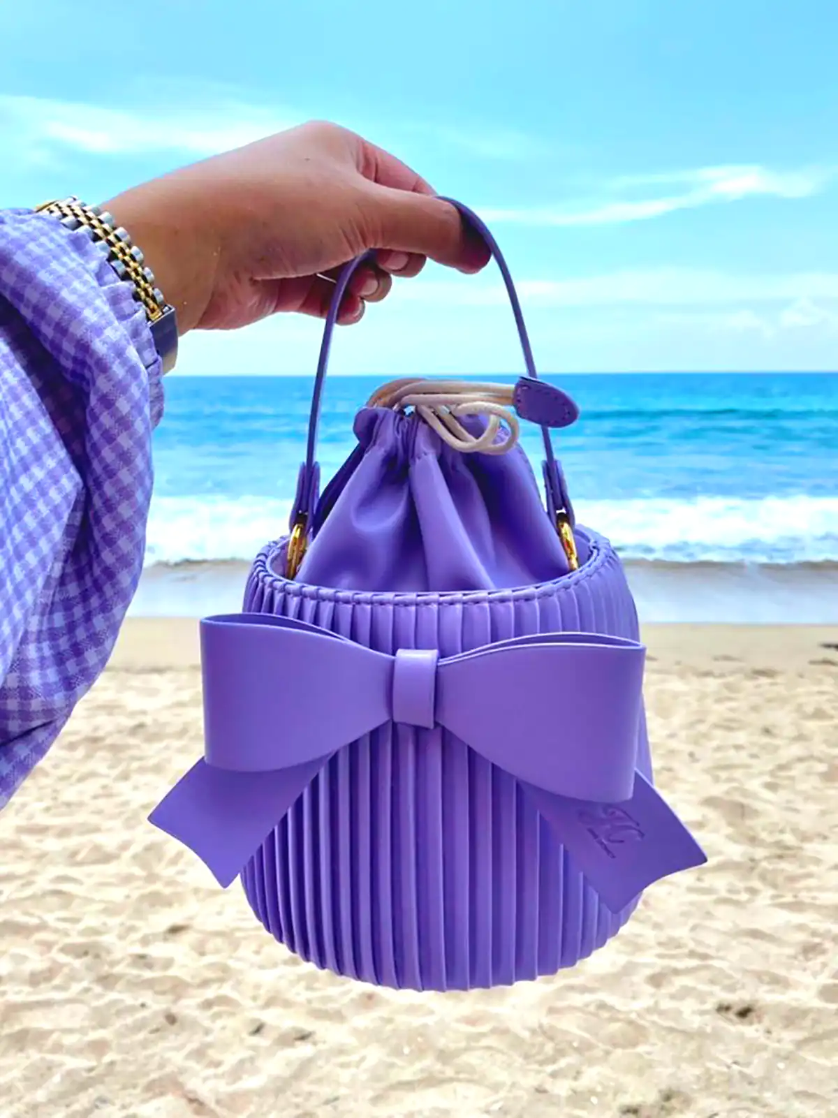 کیف دستی شیک و خاص بنفش