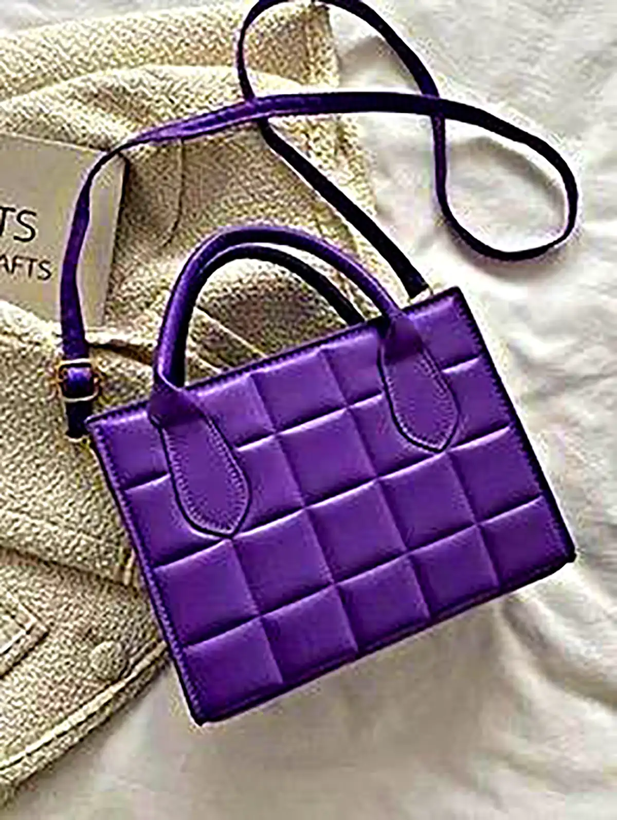 کیف دستی شیک و خاص بنفش