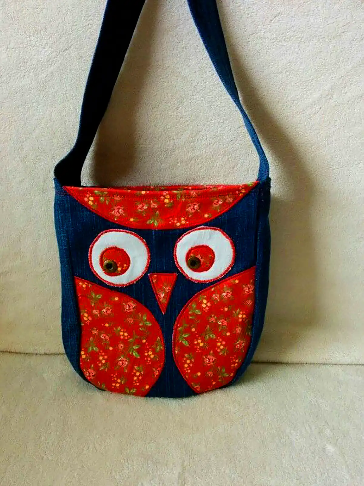 کیف پارچه ای جغد کیوت