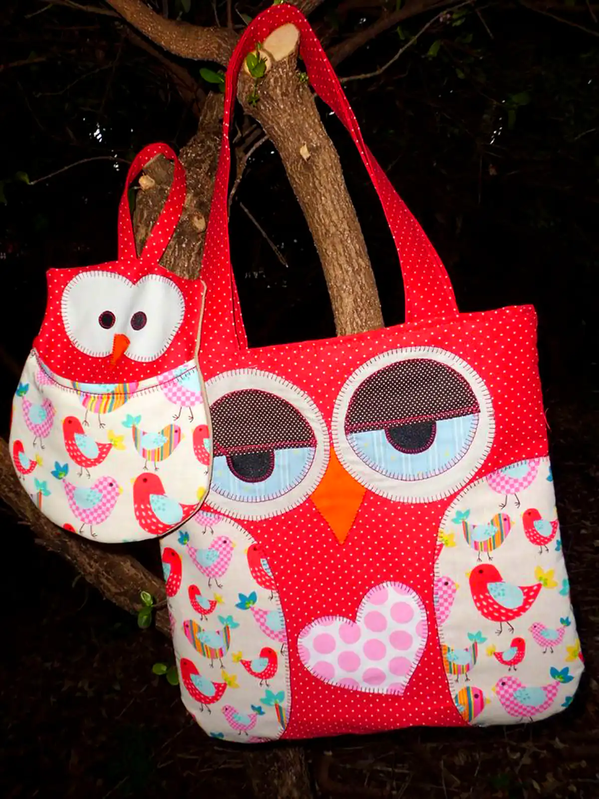 کیف پارچه ای جغد کیوت