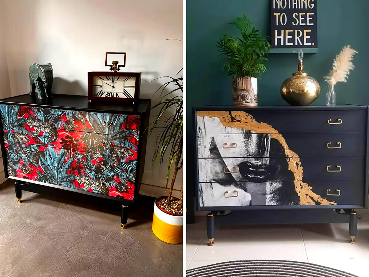 کنسول نئوکلاسیک طرحدار