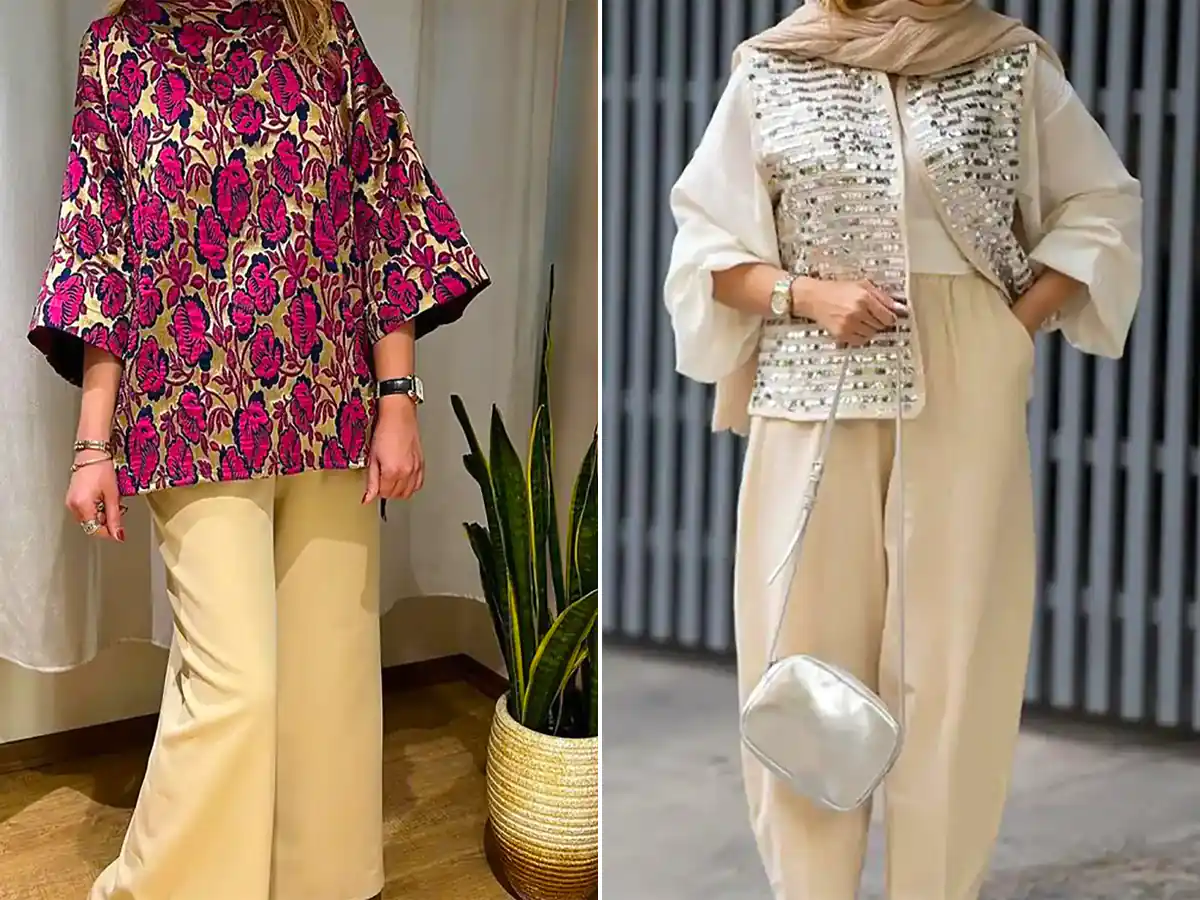 کت کوتاه کار شده شیک