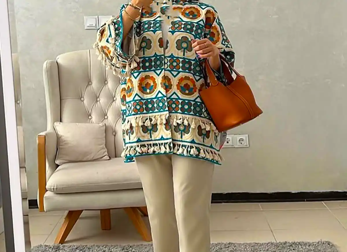 کت کوتاه کار شده شیک